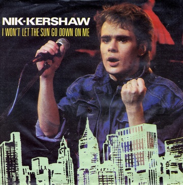 I won't let the sun go down on me