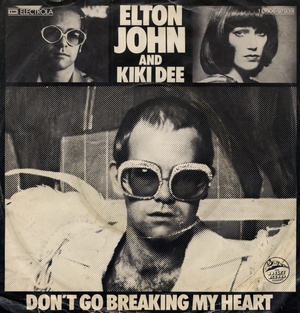 Don't go breaking my heart