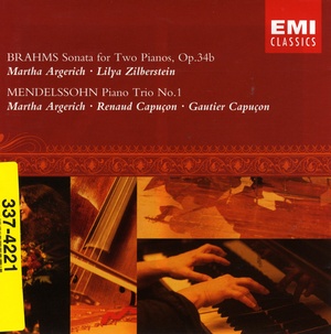 3. Satz: Scherzo. Leggiero e vivace aus: Trio für Violine, Violoncello und Klavier Nr. 1 d-Moll, op. 49