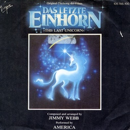 Cover von America - The last unicorn (aus Das letzte Einhorn)